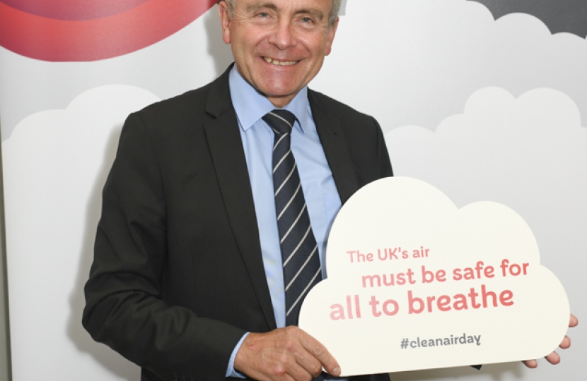 Scarborough and Whitby MP urges constituents and government to do more on Clean Air Day for heart health