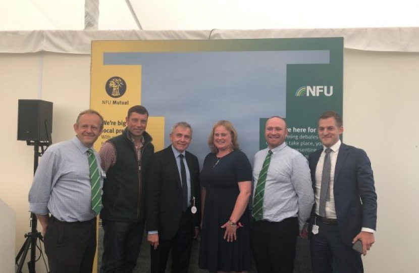 Farming Minister Robert Goodwill visits Great Yorkshire Show