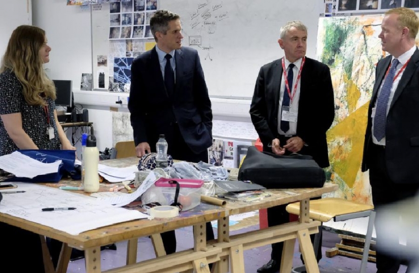 Education Secretary Gavin Williamson vows to 'put things right' during visit to Scarborough