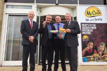Robert Goodwill MP visits Scarborough firm McCain in first engagement as Farming Minister