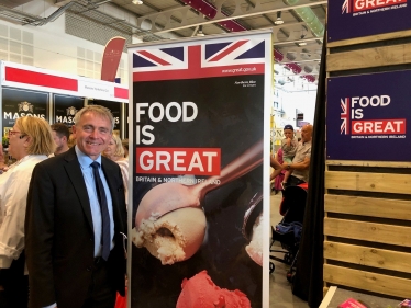 Farming Minister Robert Goodwill visits Great Yorkshire Show