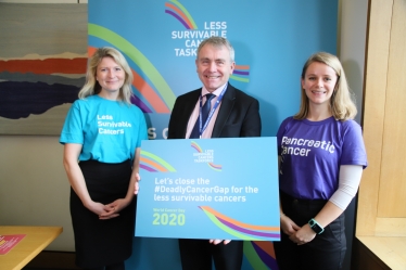 Rober Goodwill MP supports campaign to close deadly cancer gap